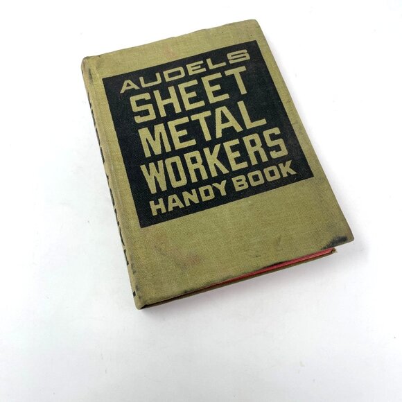 Vintage Audel's Sheet Metal Workers Handy Book 1948 Pattern Layout - Picture 1 of 13